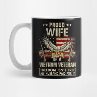 Proud Wife of A Vietnam Veteran Mug